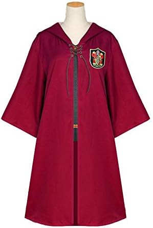 Gracave Harry Potter Style Quidditch Costume (L, Red)