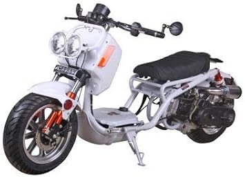 Amazon.com: Icebear GEN IV MADDOG 49cc Moped Scooter Adult 2020 Metailc