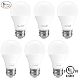 SUNMEG 8W LED Filament Light Bulb, Warm White