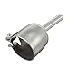 Ridgeyard Stainless Steel Round Weld Tip Speed Welding Nozzle for Hot Air Plastic Welding Welder Gun (7mm Speed Nozzle)