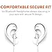 Bluetooth Earphones, Bluetooth 4.1 Headphones, Wireless Sports Headphones, Noise Cancelling Headphones, Earbuds with Mic for iPhone X / 10/8 Plus / 7/7 Plus/Samsung S8 / S7 / Note 8 / LG/HTC