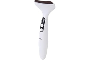 WAGJIA 2 In1 Multi-Level Adjustment Heated Gua Sha with Red Led Light and Vibration, Portable Eye Massager for Skin Relaxing,
