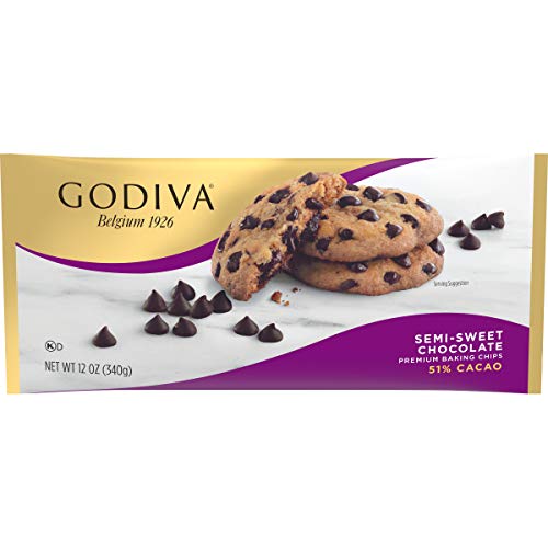Godiva Semi-Sweet Chocolate Premium Baking Chips, 11 oz - Thumbnail 7