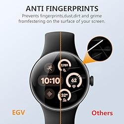 EGV 6 Pack for Google Pixel Watch 3 45MM Screen