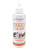 Ear Cleaner for Pet Mite and Yeast Infection Treatment for Dogs and Cats. Fast R