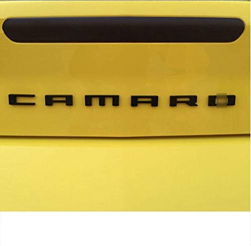 D28JD  Logo emblem for rear trunk lid Tailgate trunk metal letters sticker for C-hevrolet camaro