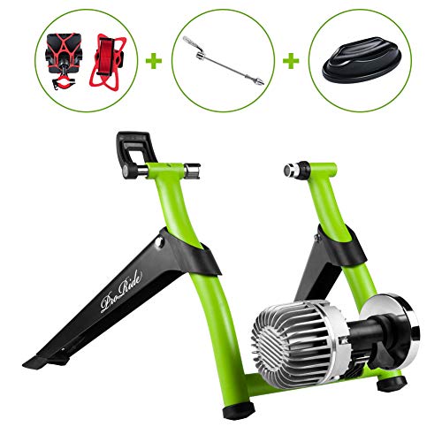 ProRide Fluid Bike Trainer Stand,Indoor Bicycle Exercise Stand,Training Stand with Bike Phone Holder