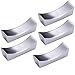 Mengbaobao Chopsticks Rests Holders Stainless Steel for Holding Spoon Forks Pack of 5