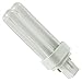 GE Lighting 18844 - F13DBX23T4/SPX27-13 Watt CFL Light Bulb - Compact Fluorescent - 2 Pin GX23-2 Base - 2700K - primary
