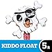 BigMouth Inc. Kiddo Float, Inflatable Pool Floatie for Kids 4-8, Fun Water Toy - Skull & Crossbones