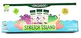 Organic Stretch Island Tropical Strawberry Grape Fruit Strips Variety Pack, 48 Total Count, 16 pouches of each of the 3 flavors,0g Added Sugar