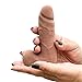 5.5 Inch Latin Dildo - Beginner Realistic Soft Dual Density Flexible Spine Cock and Balls Dong Perfect For Anal Sex And For First Time Sex Toy Users - Latin