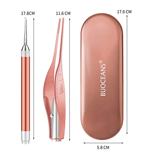 Ear Wax Removal Kit, Ear Cleaner, Portable Automatic Electric Vacuum Ear Wax, Ear Vacuum Cleaner Easy Earwax Remover Soft Prevent Ear-Pick Clean Tools Set, Safe and Comfortable for Adults Kids - Thumbnail 5