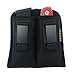 Double Concealment Magazine IWB Pouch - Houston - ECO Leather Tactical Multi Use Pouch Single and Double Stack .380 .9mm .40 and .45 Cal