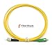 PacSatSales - Fiber Optic Patch Cable - Single Mode - SIMPLEX - OS1-9/125um (1M, FC to SC/APC)