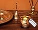 Hashcart Brass Pooja Lota, Kalash Lota for Festival Puja, Home Temple (2.2 Inch)