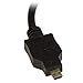 StarTech.com 8in Micro HDMI to DVI-D Adapter M/F - 8in Micro HDMI to DVI Cable - Connect a Micro HDMI phone or laptop to a DVI-D display (HDDDVIMF8IN),Black