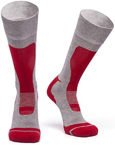 YUANDAO Ski Socks, Knee High Thermal Socks for Men and Women in Winter, Warm Calf Cushion Snow Socks for Ski Snowboard