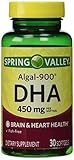 Spring Valley - ALGAL-900, DHA 450 mg, 30 Softgels by Spring Valley