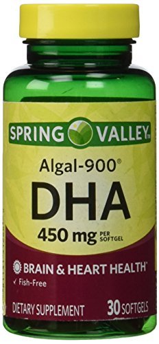 Spring Valley - ALGAL-900, DHA 450 mg, 30 Softgels by Spring Valley