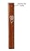 Peer Hastam Classic Wood Mezuzah Case Natural Dark Brown Wood - 5.7