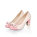 Carol Shoes Fashion Bows Womens High Heel Dress Shoes