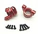 Treal Aluminum C-Hub Carrier for Axial Wraith & RR10 1:10 RC Car - Red