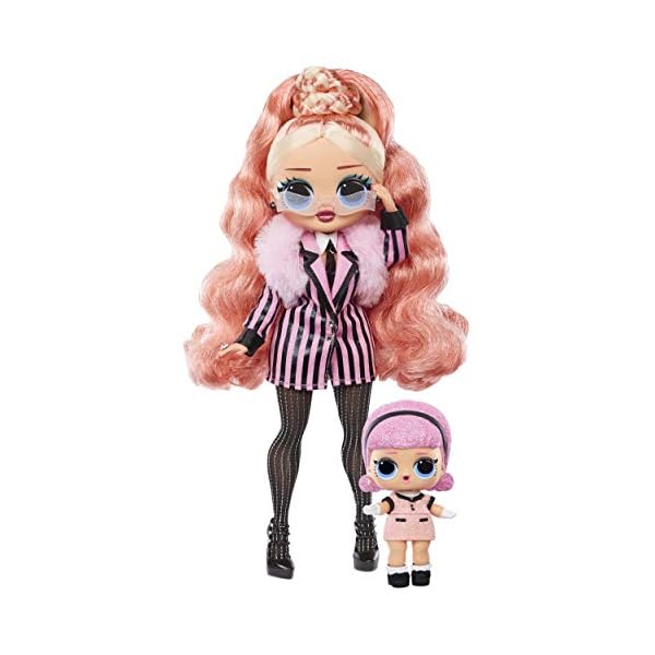 L.O.L. Surprise! O.M.G. Winter Chill Big Wig Fashion Doll & Madame Queen Doll with 25 Surprises
