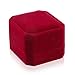 Velvet Ring Box – Jewelry Display & Gift Box - Removable Insert & Soft Lining - Engagement Ring Case & Organizer by Geff House