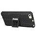 AMZER Impact Resistant Hybrid Warrior Case with Kickstand Skin for Xiaomi Mi 5 - Black