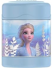 THERMOS FUNTAINER 10 Ounce Stainless Steel Vacuum Insulated Kids Food Jar, Frozen 2