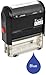 One Line Custom Rubber Stamp (Blue)
