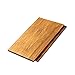 Cali Bamboo - Solid Wide Click Bamboo Flooring, Mocha Brown, Light Distressed - Sample Size 8