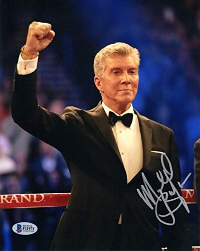 Michael Buffer Signed 8x10 Photo Announcer Let S Get Ready To Rumble Beckett Bas At Amazon S Sports Collectibles Store