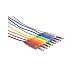 Hosa CSS-845 18-inch 1/4" TRS Balanced Patch Cables 8-Pack primary