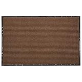 DII Durable Low Profile, Pet Friendly Indoor/Outdoor Doormat for Home or Commercial Use, 30x48, Brown Utility Mat