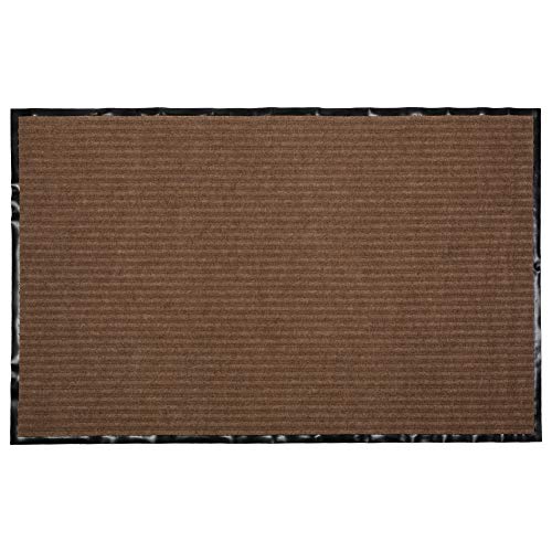 DII Durable Low Profile, Pet Friendly Indoor/Outdoor Doormat for Home or Commercial Use, 30x48, Brown Utility Mat