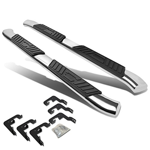 DNA Motoring DNA MOTORING STEPB5C007SS Stainless Steel 5" Curved