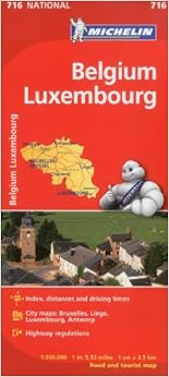 Michelin Belgium Luxembourg Maps 716 (Maps/Country (Michelin)), by Michelin Michelin Belgium Luxembourg Maps 716 (Maps/Country (Michelin)), by Michelin