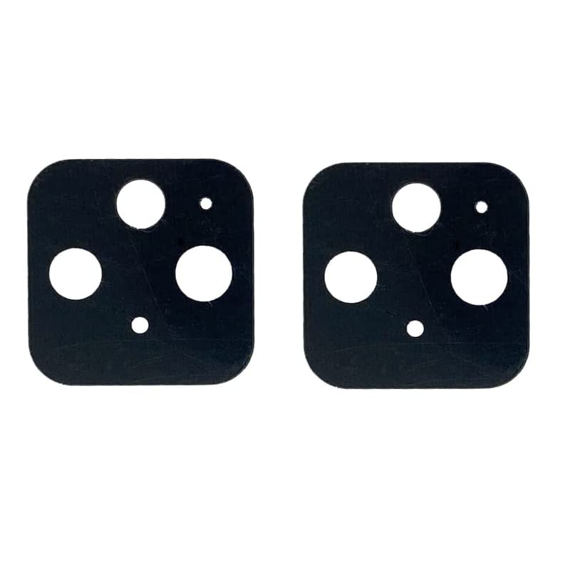 2x Rear Back Camera Glass Lens Replacement Compatible With Google Pixel 5 6.0" Black （not fit 5A)