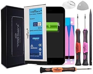 Trop Saint Batterie Pour Iphone 6 1810mah Kit De Reparation Batterie Interne Avec Outils Et Adhesifs Amazon Fr High Tech