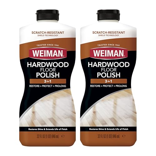 Weiman Hardwood Polish and Restorer, 946ml, 2er Pack