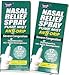 Nasal Relief Spray,pump Mist,anti-drip, Severe Congestion, (Oxymetazoline Hci) 12 Hour, 2 Pack.