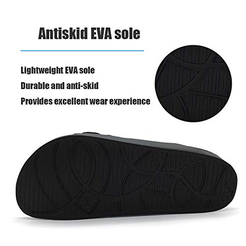 LM-Womens-Sandals-Adjustable-EVA-Flat-Sandals-Comfortable-Double-Buckle-Slides-Sandals
