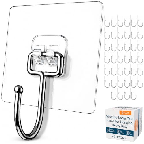Adhesive Large Wall Hooks