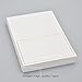 50 Pcs Place Cards with Gold Foil Border - Texture Table Tent Cards Seating Place Cards for Weddings Banquets Dinner Parties 2.5