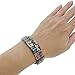 PammyJ Tri-Tone Dragonfly Stretch Bracelet with Patina Finish
