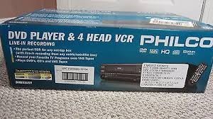 Philco-DVDVCR-Combo-Player-Manuafactured-by-Funai