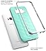 Clayco Galaxy S8+ Plus Case, [Helios Series] Premium Hybrid Protective Case for Samsung Galaxy S8+ (Green/Silver)