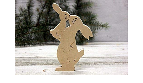 rabbit puzzle toy